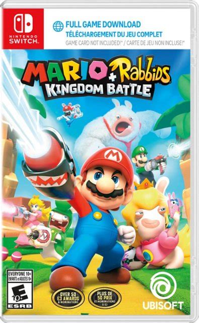 Mario Rabbids Kingdom Battle Code In Box Nintendo Switch Nintendo Switch Oled Model