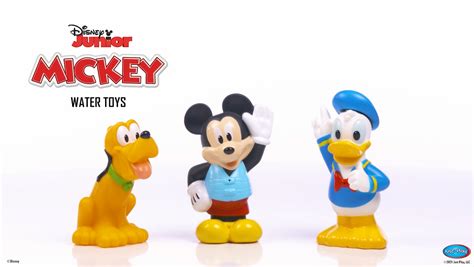 Snapklik Disney Junior Mickey Mouse Bath Toy Set Includes Mickey