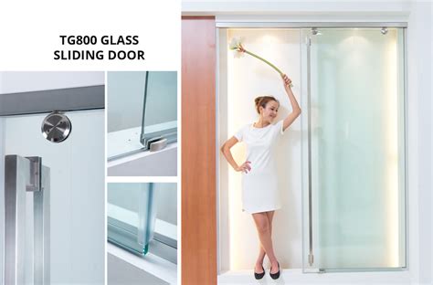 Tg800 Sliding Frameless Door