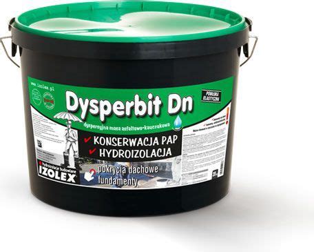 Izolex Izolacja Bitumiczna Dysperbit Dn Do Papy I Hydroizolacji 10kg