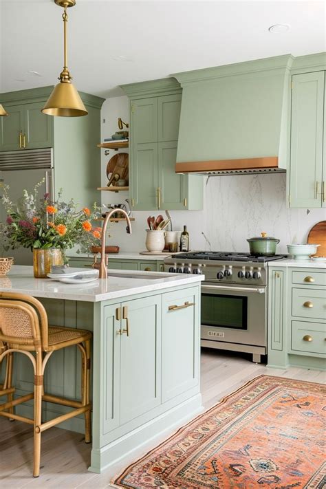 50 Sage Green Kitchen Cabinet Inspirations To Transform Your Home In