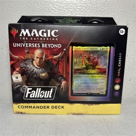 Magic The Gathering Universes Beyond Fallout Hail Caesar Commander