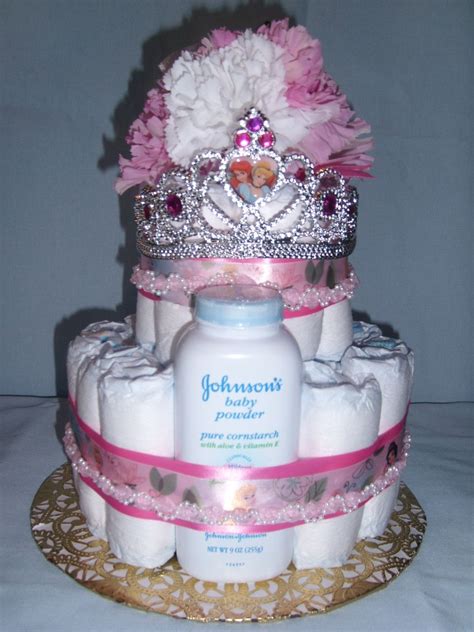 Disney Princesses Diaper Cake Example Picture 30 00 Via Etsy