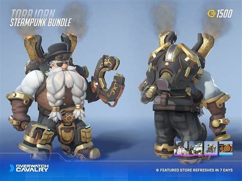 Overwatch 2 Item Shop Rotation June 13 Steampunk Torbjorn Season 5 Starter Pack And More