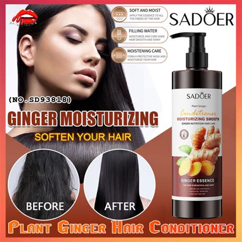 Sadoer Ginger Plant Essence Hair Conditioner Moisturizing Smooth Ginger