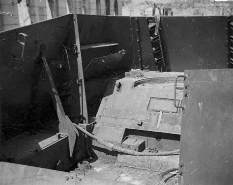 ammunition carrier Hummel interior | World War Photos