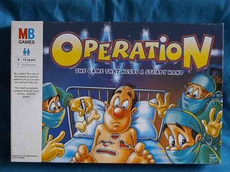 Vintage Mb Games Operation Board Game 1999 Edition 100 Complete K1 For Sale Online Ebay