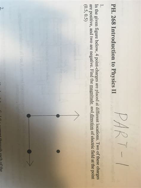 Solved In the given figure below, 4 point-charges are placed | Chegg.com
