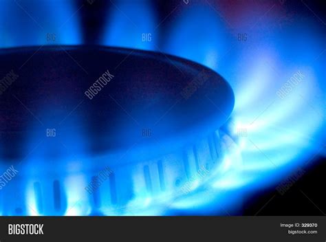 Natural Gas Flame Image And Photo Free Trial Bigstock