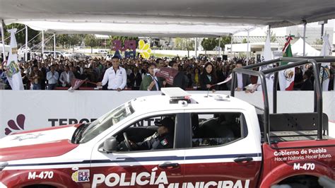 Sergio Salomón dará continuidad a entrega de patrullas en 2023 Hay