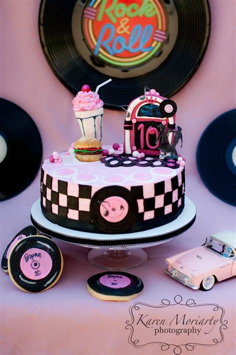 12 50 Theme Party Cakes Photo 50s Theme Birthday Cake Ideas 50s Themed Birthday Cakes And 50s