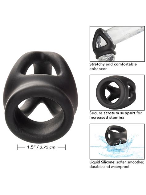 Alpha Liquid Silicone Dual Cage Ring Penisring Aus Liquid Silicone