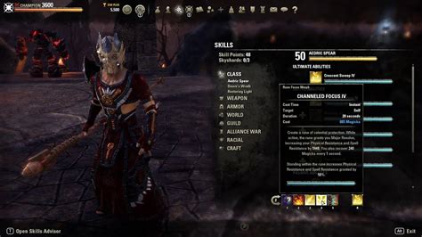 Eso Magicka Templar Pve Build 912k Dps Battle Mage Youtube
