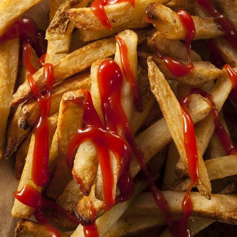 Delicious French Fries with Ketchup