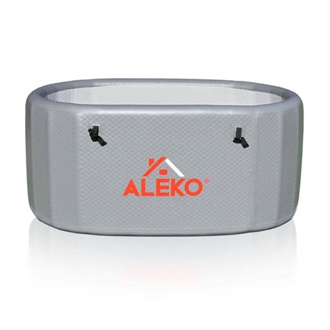 ALEKO Inflatable Cold Plunge 1 Person 0 Jet Cold Tub Hot Tub With