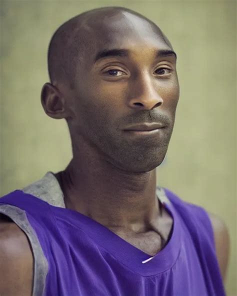 Portrait Of Kobe Bryant Peaceful Old And Wrinkled Stable Diffusion