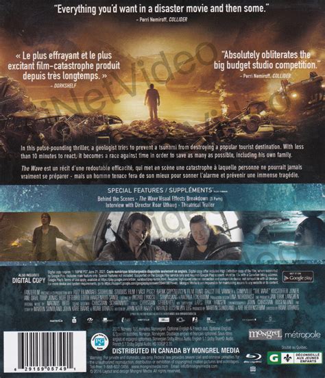 The Wave Blu Ray Digital Copy Blu Ray Bilingual On Blu Ray Movie