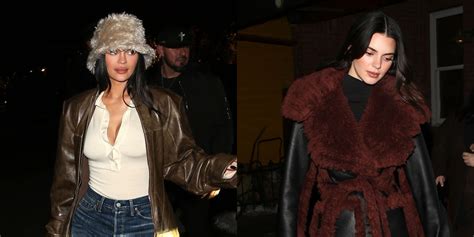 Kendall Kylie Jenner Go Out For Dinner Together During Aspen Trip