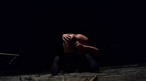 Exposed Sissykaroline Walking Nude At Night