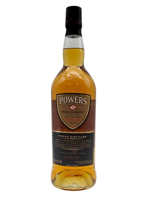 Powers Gold Label Irish Whiskey Old Packaging Whiskey Bidders