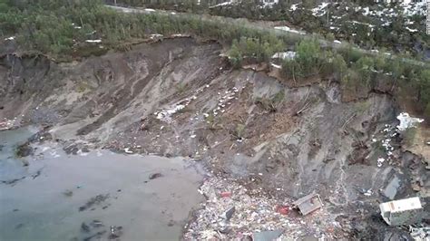 Norway Landslide Causes Houses To Be Swept Into The Sea Cnn