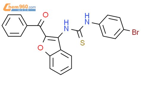 883567 26 8 Thiourea N 2 Benzoyl 3 Benzofuranyl N 4 Bromophenyl