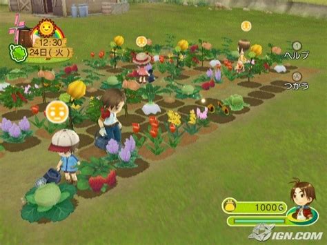 Harvest Moon Animal Parade Animals