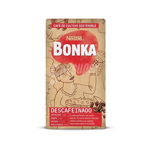 Bonka Nestlé Café molido de tueste natural descafeinado 250 g