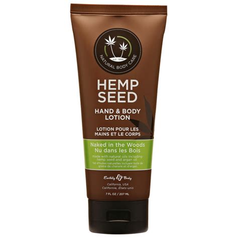 Earthly Body Hemp Seed Seed Naked In The Woods Hand Body Lotion 207