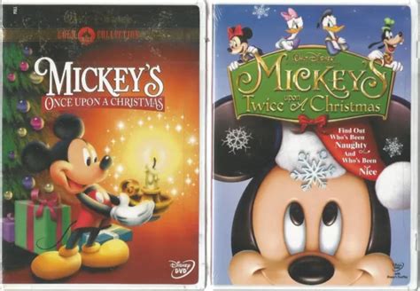 DISNEY MICKEY S ONCE Twice Upon A Christmas 2003 Dvd Brand New