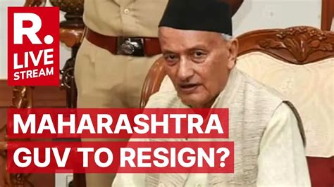 Maharashtra Governor Offers Resignation Live Koshiyari Says Want To