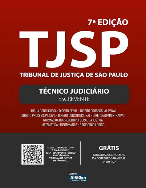 Apostila Concurso TJ SP 2023 Escrevente Técnico Judiciário Descubra as