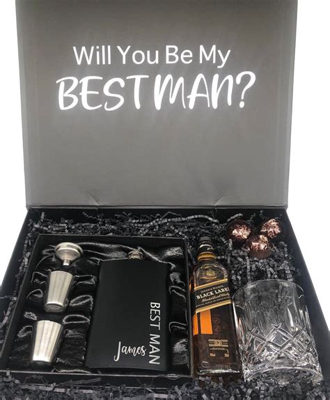 Groomsmen Best Man Proposal Box Etsy