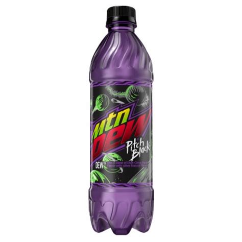 Mountain Dew® Pitch Black Soda Bottles 6 Pk 169 Fl Oz Kroger