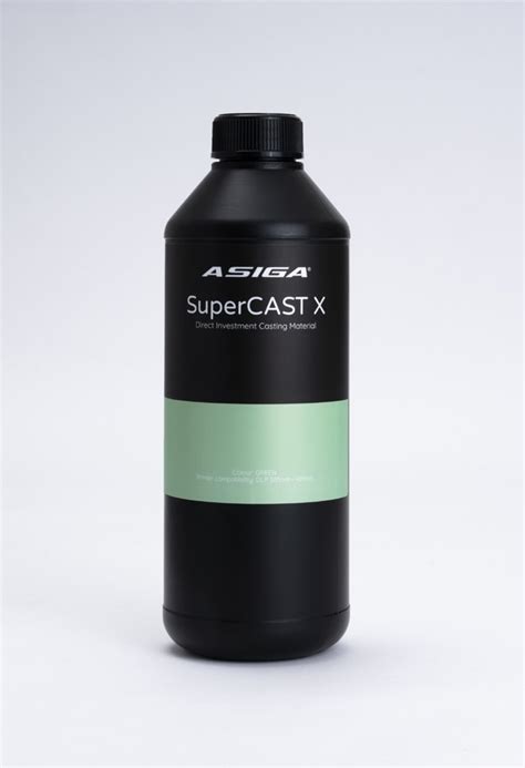 Asiga SuperCAST X 3D Printer Resin 1kg 3D Printer Resins Digital