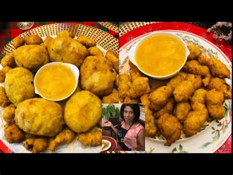 Making Guyanese Cassava Egg Balls Pholourie Mango Sour Taking A