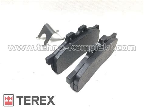 6193750M91, тормозные колодки ручника, погрузчик-экскаватор Terex 970 ...