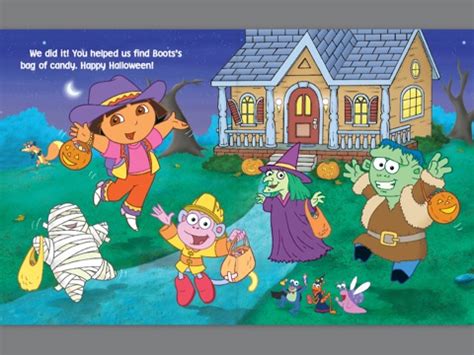 Dora's Halloween Adventure Read-Along Storybook (Dora the Explorer) by ...