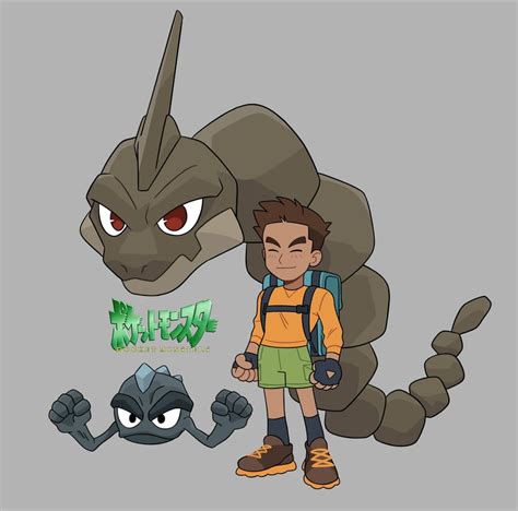 Brock Onix And Geodude Pokemon And More Drawn By Kiana Mai Danbooru