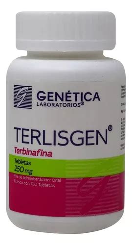 Terlisgen Frasco C100 Tabletas De 250 Mg Cu Envío Gratis