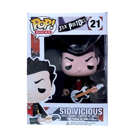 Sex Pistols Collectible 2012 Funko Pop Rocks Sid Vicious Vinyl Figure Buyrocknroll