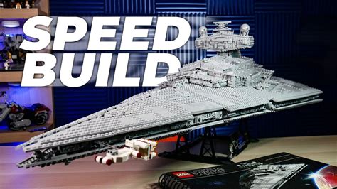 Building Lego Ucs Imperial Star Destroyer In 20 Minutes 75252 Youtube