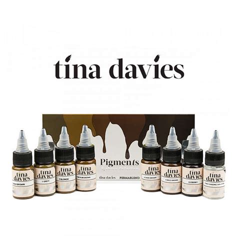 Kit Eyebrow Collection Tina Davies Pigmentos Profesionales