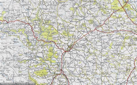 Historic Ordnance Survey Map Of Ashburton 1946