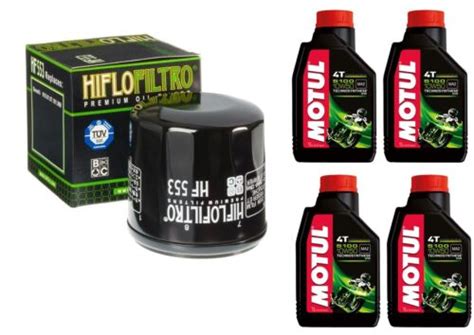 Set Service Hiflo Filter Lt L Motul W Benelli Trk