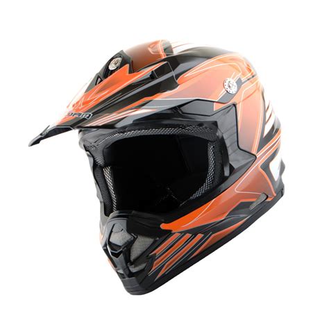 1Storm Adult Motocross Helmet BMX MX ATV Dirt Bike Downhill Mountain ...