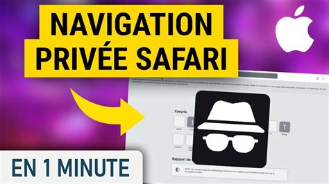 Comment Activer La Navigation Priv E Sur Safari Sur Mac Youtube