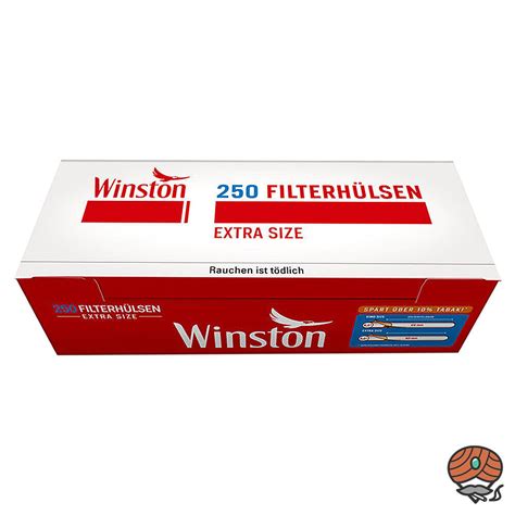 X Winston Red Rot Volumentabak Mega Box G Winston Extra