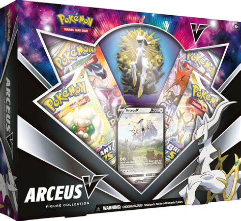 Pokemon Trading Cards 2022 Spring Arceus V Figure Collection Box