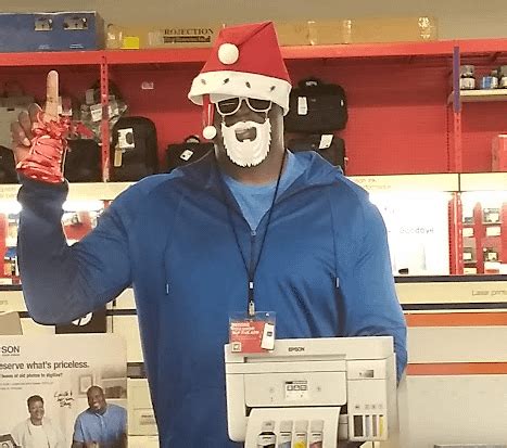 shaq in the spirit : r/Staples